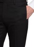  - LARDINI - Tailored Wool Tuxedo Pants