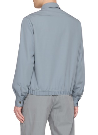 背面 - 点击放大 - LARDINI - Flap Pocket Shirt Jacket