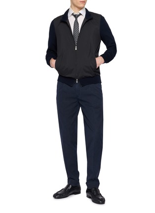 模特儿示范图 - 点击放大 - EQUIL - Pleated Tapered Pants