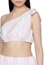  - POSSE - Striped One Shoulder Top