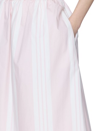  - POSSE - Bow Hem Striped Skirt