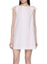 首图 - 点击放大 - POSSE - Bow Shoulder Striped Dress