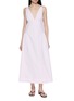 首图 - 点击放大 - POSSE - Sleeveless Deep V-Neck Midi Dress