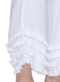  - POSSE - Ruffle Hem Linen Pants