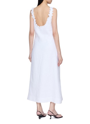 背面 - 点击放大 - POSSE - Ruffle Trim Midi Dress