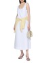 模特儿示范图 - 点击放大 - POSSE - Ruffle Trim Midi Dress