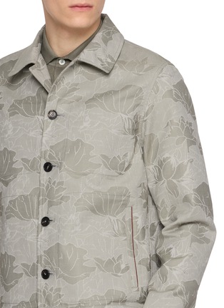  - EQUIL - Flower Jacquard Trucker Jacket
