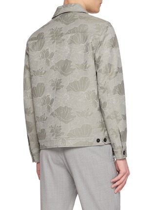 背面 - 点击放大 - EQUIL - Flower Jacquard Trucker Jacket