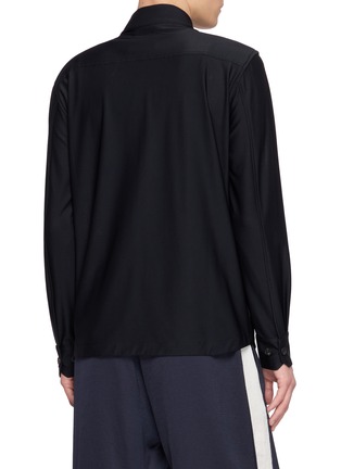 背面 - 点击放大 - EQUIL - Zip Up Overshirt