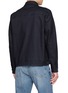 背面 - 点击放大 - EQUIL - Zip Up Dark Wash Jacket