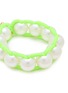 细节 - 点击放大 - SCRUNCHIE IS BACK ACCESSORIES - BICHOUS® Pearly Woven Fabric Scrunchie — Small