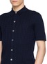  - EQUIL - Cable Knit Polo Shirt