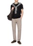 模特儿示范图 - 点击放大 - EQUIL - Contrast Trim T-Shirt