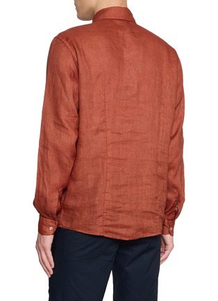 背面 - 点击放大 - EQUIL - Spread Collar Linen Shirt