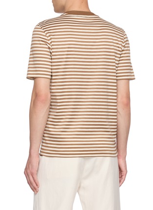 背面 - 点击放大 - EQUIL - Striped Cotton T-shirt