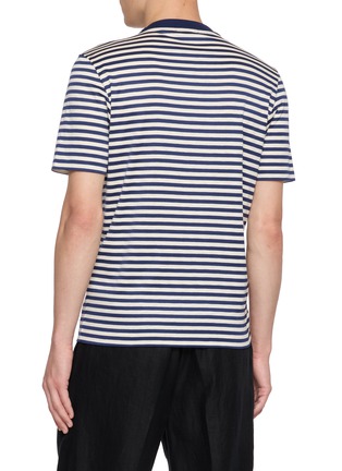 背面 - 点击放大 - EQUIL - Striped Cotton T-shirt