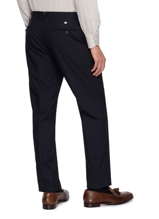 背面 - 点击放大 - PT TORINO - Diagonal Pocket Deluxe Wool Silk Plain Weave Pants