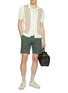 模特儿示范图 - 点击放大 - PT TORINO - Knee Length Shorts