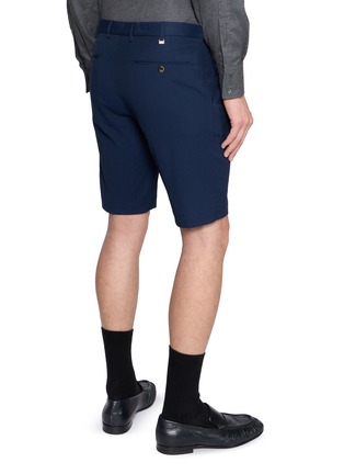 背面 - 点击放大 - PT TORINO - Diagonal Pocket Stretch Seersucker Shorts