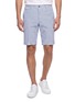 首图 - 点击放大 - PT TORINO - Knee Length Seersucker Shorts