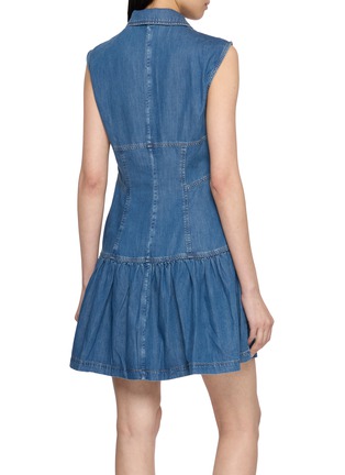 背面 - 点击放大 - FRAME - The Denim Mini Day Dress