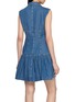 背面 - 点击放大 - FRAME - The Denim Mini Day Dress