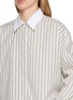  - RAG & BONE - Marin Stripe Layered Contrast Collar Shirt