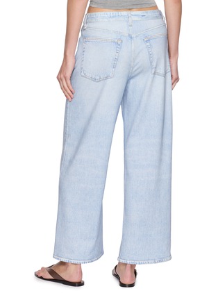 背面 - 点击放大 - RAG & BONE - Miramar Andi Printed Denim Effect Cotton Terry Pants