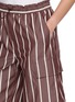  - RAG & BONE - Victoria Stripe Elasticated Drawstring Waistband Shorts
