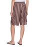 背面 - 点击放大 - RAG & BONE - Victoria Stripe Elasticated Drawstring Waistband Shorts