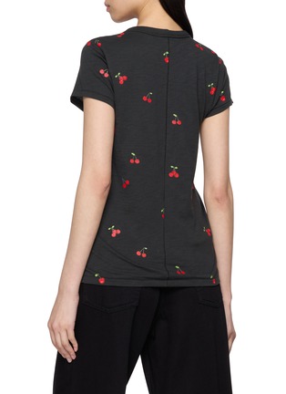 背面 - 点击放大 - RAG & BONE - All Over Cherry Motif Crewneck T-Shirt