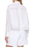 背面 - 点击放大 - RAG & BONE - Striped Sheer Panel Point Collar Shirt