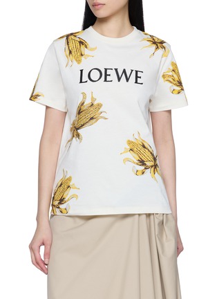 首图 - 点击放大 - LOEWE - 玉米印花短袖 T 恤