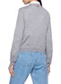 背面 - 点击放大 - THOM BROWNE - Nantucket Scenic Print Crewneck Knit Cardigan
