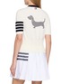 背面 - 点击放大 - THOM BROWNE - Hector Intarsia 4 Bar Cotton T-Shirt