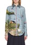 首图 - 点击放大 - THOM BROWNE - Sailboat Scene Silk Shirt