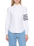 首图 - 点击放大 - THOM BROWNE - 4-Bar Oxford Cotton Shirt