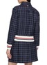 背面 - 点击放大 - THOM BROWNE - Windowpane Check Down Filled Cropped Flight Jacket