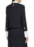 背面 - 点击放大 - THOM BROWNE - V-neck Cropped Cardigan Jacket