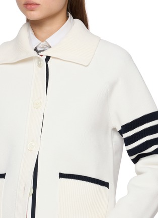  - THOM BROWNE - 4 Bar Knit Jacket
