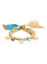 首图 - 点击放大 - TASH AND LEY - DOH Charm Scarf Necklace