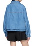 背面 - 点击放大 - LOEWE - Contrast Leather Detail Denim Jacket