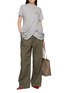 模特儿示范图 - 点击放大 - LOEWE - Twisted Draped Cotton Jersey T-Shirt