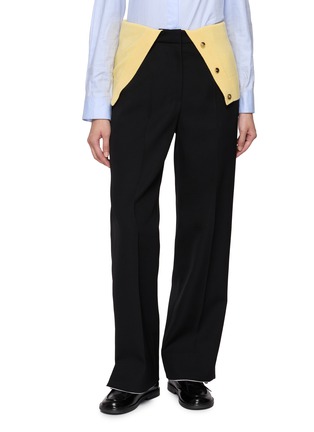首图 - 点击放大 - LOEWE - Layered Button Up Hem Pants