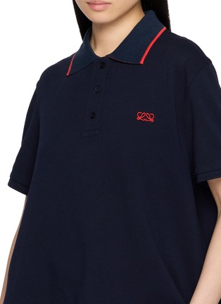  - LOEWE - Trapeze Cotton Piqué Polo Shirt