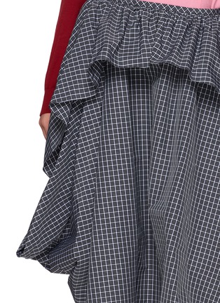  - LOEWE - Asymmetric Draped Panel Midi Skirt