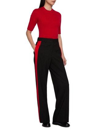 模特儿示范图 - 点击放大 - LOEWE - Contrast Side Stripe Pants