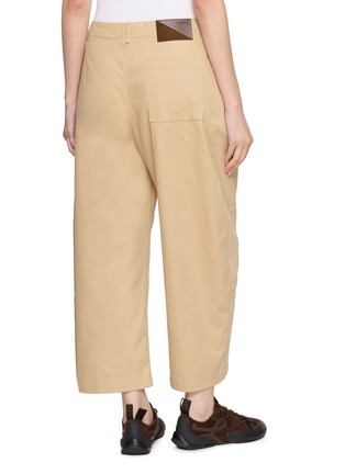 背面 - 点击放大 - LOEWE - Panelled Knee Cotton Cropped Pants