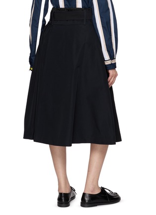 背面 - 点击放大 - LOEWE - Belted A-Line Midi Skirt
