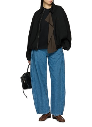 模特儿示范图 - 点击放大 - LOEWE - Asymmetric Hem T-Shirt
